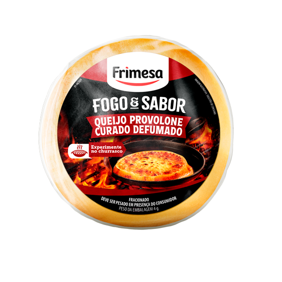 Queijo Provolone Defumado Fogo e Sabor