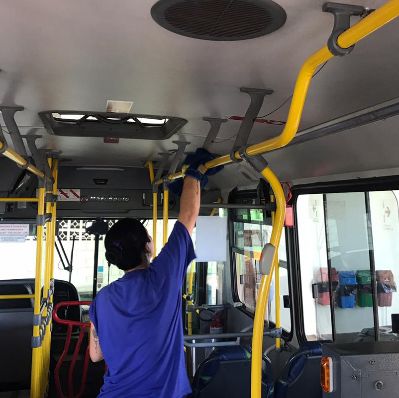 Transporte higienizado