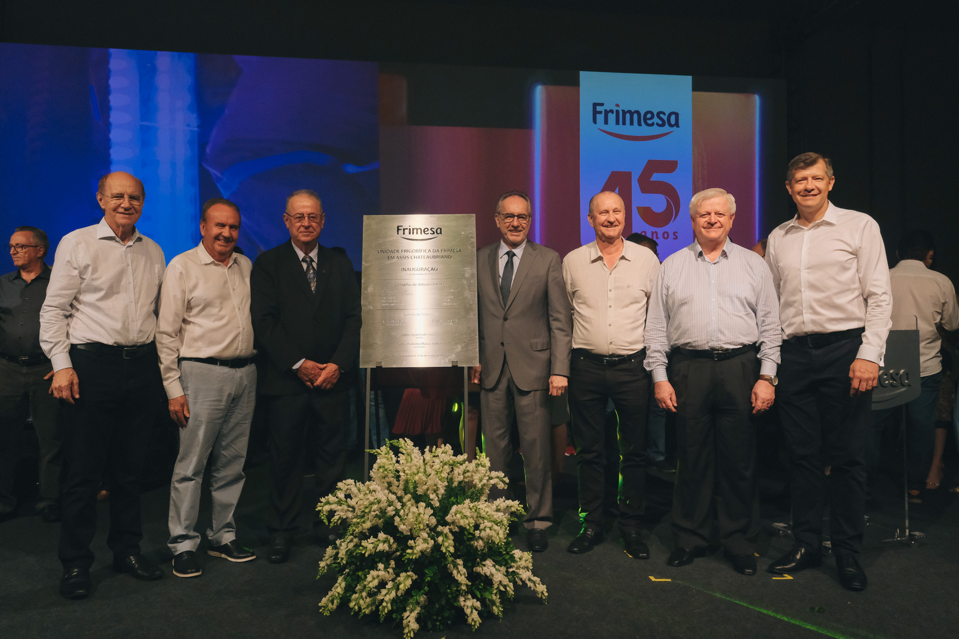 Inauguración de la planta en Assis