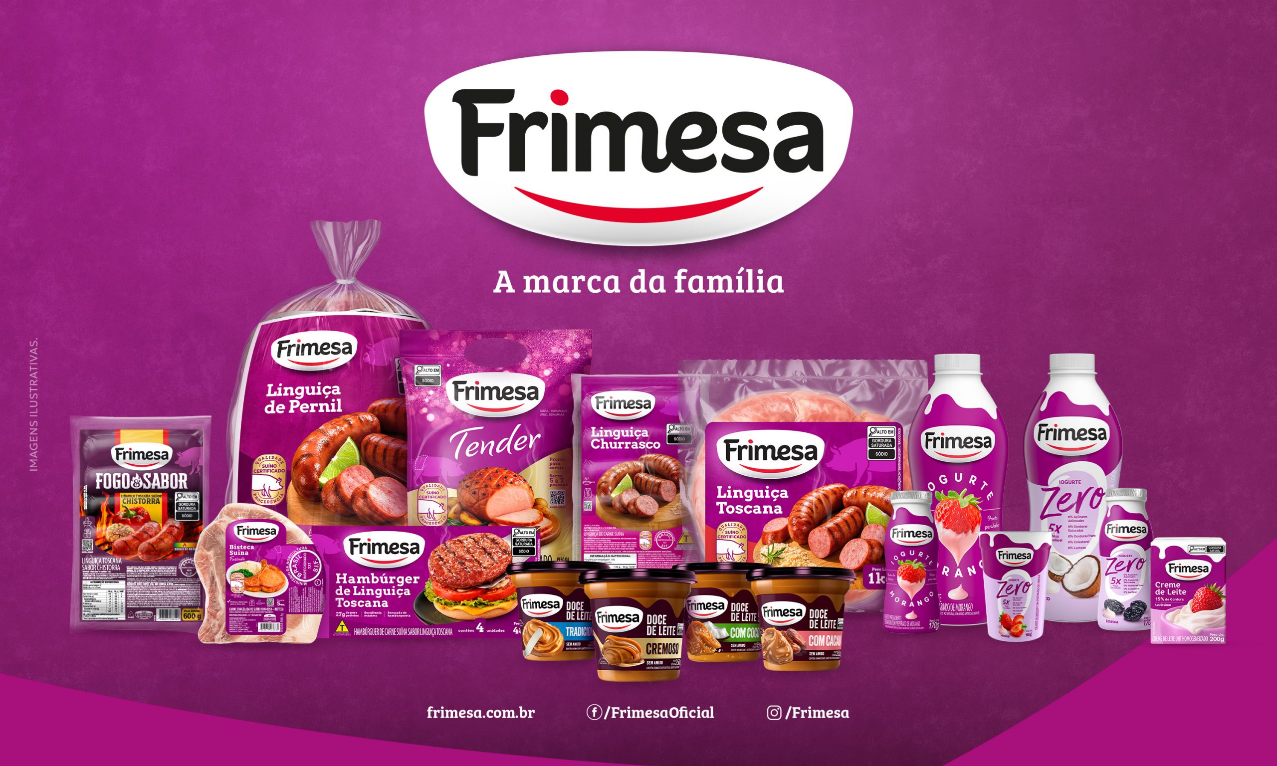 Frimesa renova marca para acelerar expansão e fortalecer conexão com o consumidor
