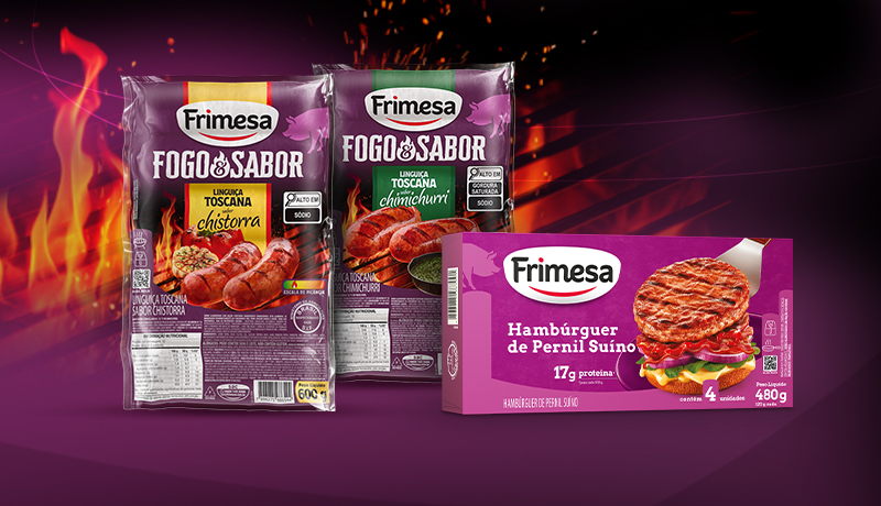Frimesa inova em cortes suínos e apresenta lançamentos com nova identidade visual
