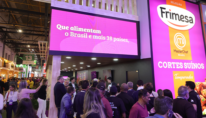 Frimesa projeta crescimento e consolida novo posicionamento com lançamentos na APAS Show 2026