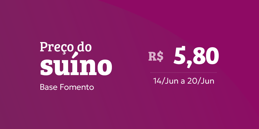 Preço do suíno