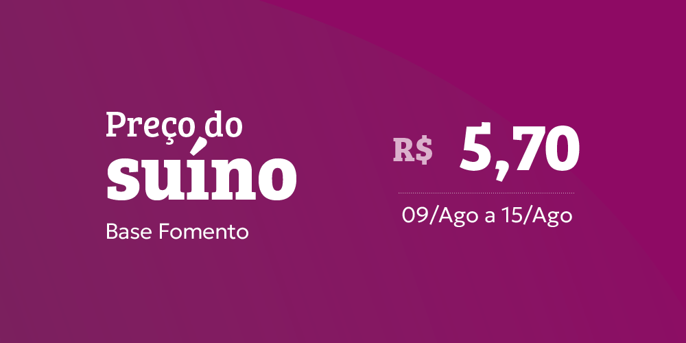 Preço do suíno